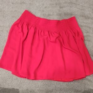 Babaton Red Summer Skirt